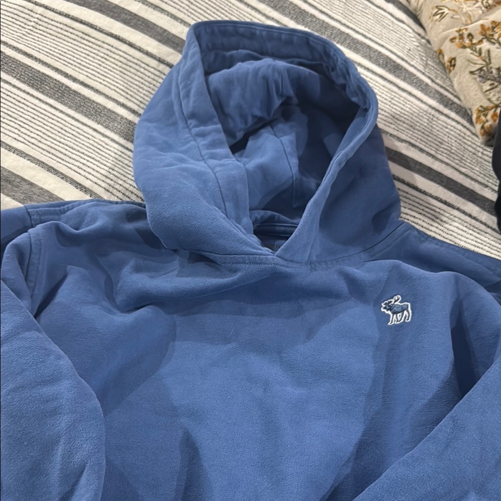 Blue Hoodie Sweatshirt